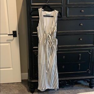 ASTR aida striped dress